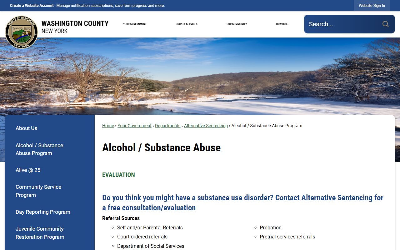 Washington County Clerk office for death index record searches in Washington County